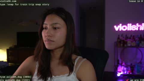 Snapshot of violishh chatting on March 4, 2025, 5:00 am follow me on twitter violishh and ig violishh online show from March 4, 2025, 5:00 am