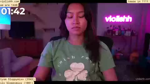 Snapshot of violishh chatting on September 10, 2025, 12:54 am follow me on twitter violishh and ig violishh online show from September 10, 2025, 12:54 am