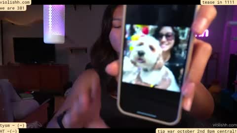 Snapshot of violishh chatting on September 30, 2025, 12:26 am follow me on twitter violishh and ig violishh online show from September 30, 2025, 12:26 am