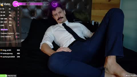 Snapshot of willyumx chatting on December 11, 2024, 10:06 pm William Miguel online show from December 11, 2024, 10:06 pm