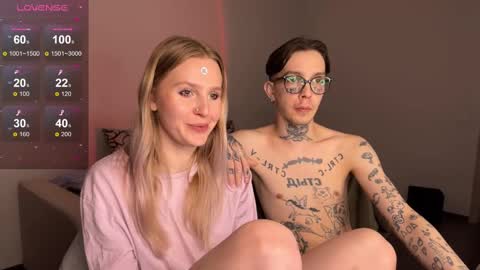 Snapshot of worldofllove chatting on March 1, 2025, 10:10 pm Arnika and Simon online show from March 1, 2025, 10:10 pm