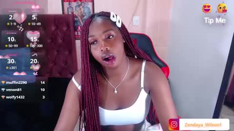 Snapshot of zendaya_wilson1 chatting on February 23, 2025, 8:39 am Zendaya Wilson online show from February 23, 2025, 8:39 am
