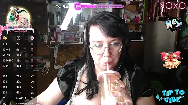 Snapshot of LeonaHarrison chatting on December 29, 2024, 10:45 am LeonaHarrison online show from December 29, 2024, 10:45 am