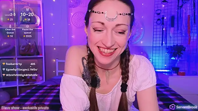 Snapshot of ServantBrook chatting on February 18, 2025, 12:17 pm ServantBrook online show from February 18, 2025, 12:17 pm