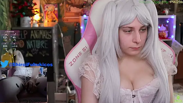 ShiroiFubuki online show from December 19, 2024, 9:40 am