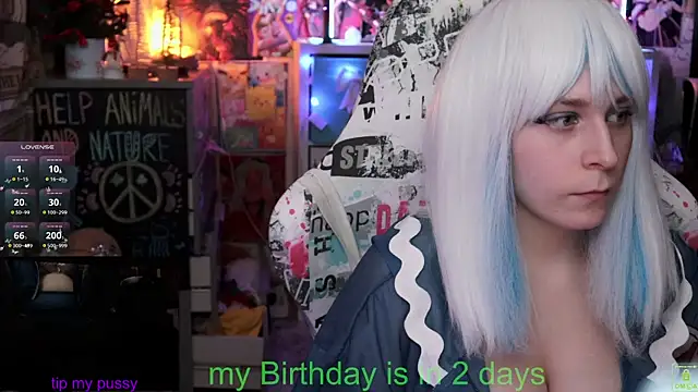 ShiroiFubuki online show from February 18, 2025, 5:21 pm