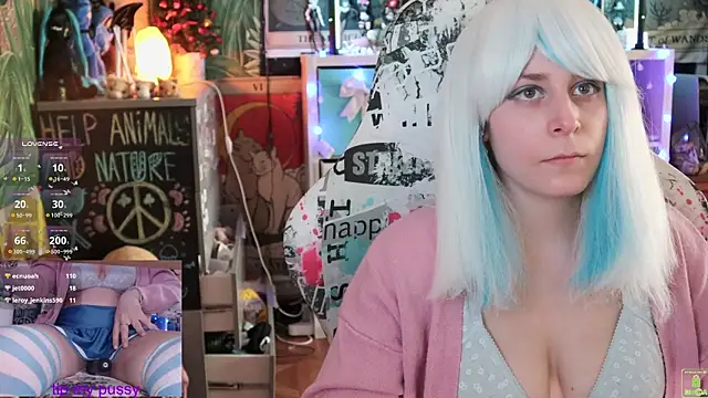 ShiroiFubuki online show from March 18, 2025, 12:58 pm