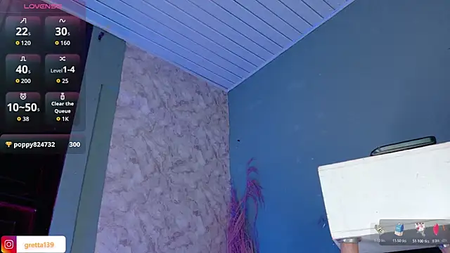  Gretta online show from October 18, 2025, 7:47 pm