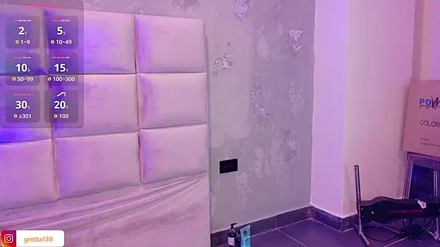  Gretta online show from November 14, 2025, 8:07 pm