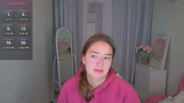 Snapshot of LovelyJessie chatting on November 21, 2025, 9:30 am LovelyJessie online show from November 21, 2025, 9:30 am