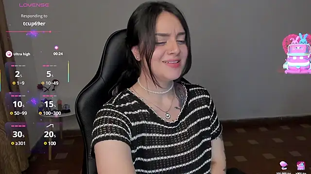 Snapshot of anaveleeez chatting on February 6, 2025, 10:15 am anaveleeez online show from February 6, 2025, 10:15 am