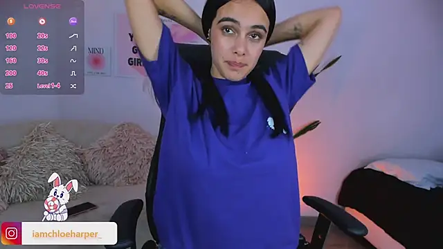 Snapshot of ChloeHarper_ chatting on January 29, 2025, 3:37 pm ChloeHarper online show from January 29, 2025, 3:37 pm