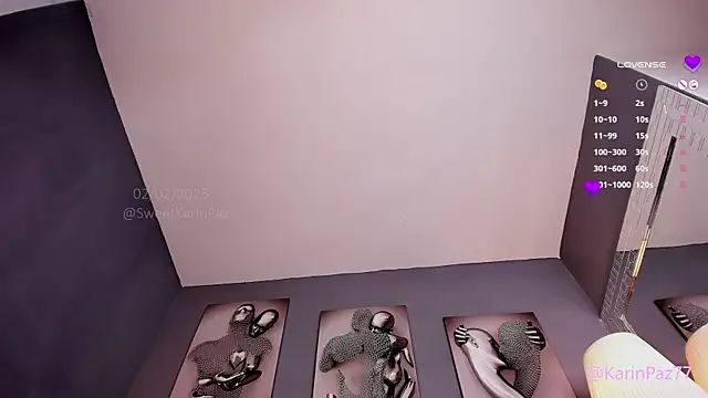 sweet karinpaz777 online show from February 2, 2025, 6:53 pm