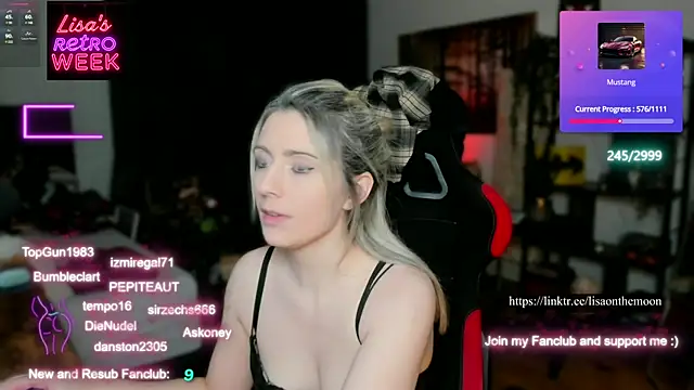 Snapshot of Lisaonthemoon chatting on February 25, 2025, 11:11 pm Lisaonthemoon online show from February 25, 2025, 11:11 pm