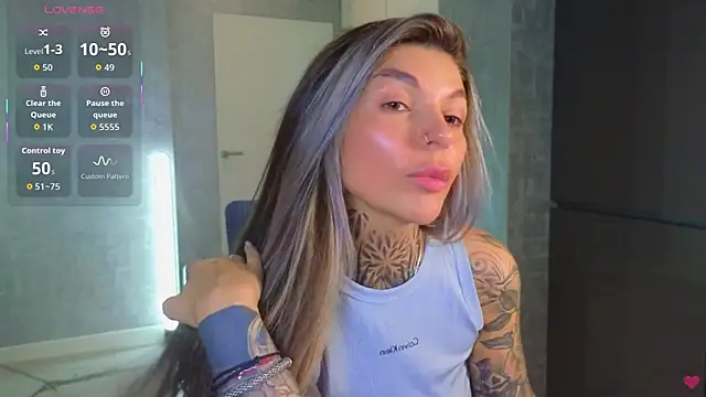 Snapshot of tattooedBabyy chatting on September 21, 2025, 8:16 am tattooedBabyy online show from September 21, 2025, 8:16 am