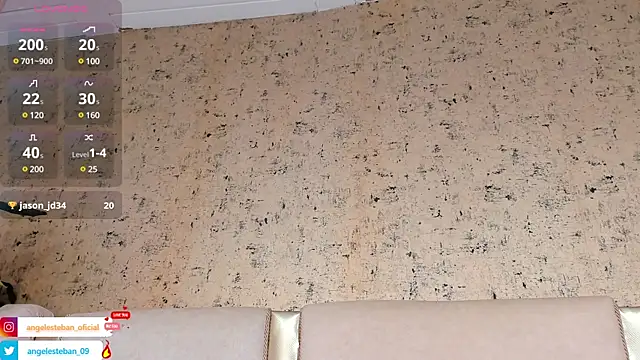 Angel esteban fx online show from March 23, 2025, 6:58 am