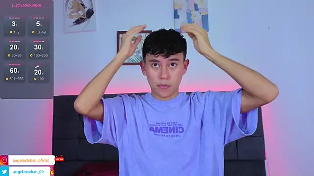 Angel esteban fx online show from November 2, 2025, 3:42 am