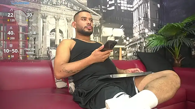 Snapshot of THIAGOXBIG chatting on October 23, 2025, 10:08 pm THIAGOXBIG online show from October 23, 2025, 10:08 pm