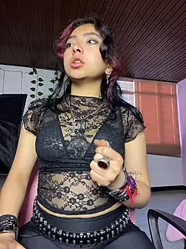 Snapshot of _Gothiccbitch_ chatting on February 9, 2025, 10:11 pm  Gothiccbitch  online show from February 9, 2025, 10:11 pm