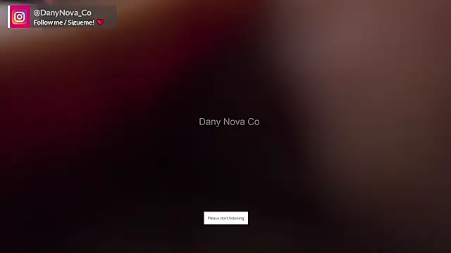 DanyNova Co online show from January 19, 2025, 9:02 pm