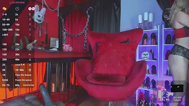 MistressAndre online show from September 9, 2025, 9:14 pm