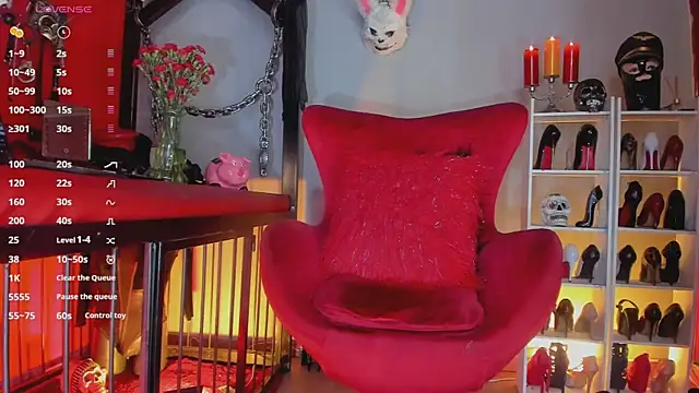 MistressAndre online show from October 25, 2025, 8:47 pm