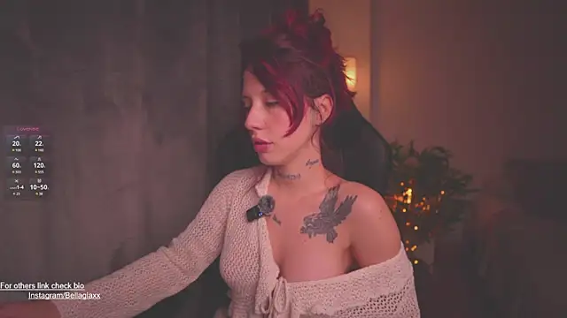 BellaGiaxx online show from January 23, 2025, 4:04 pm