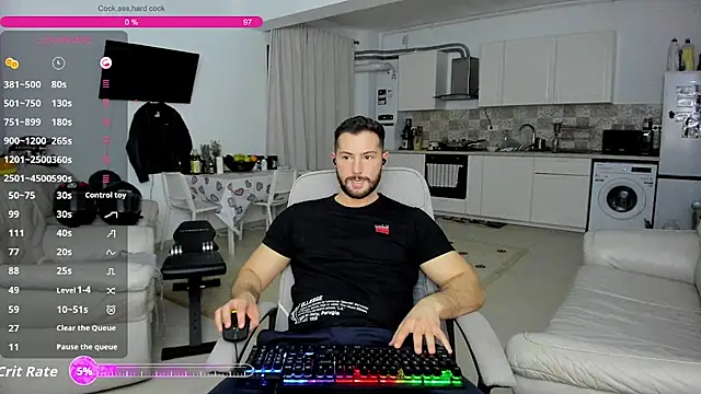 ZackFraser online show from November 15, 2025, 8:38 pm