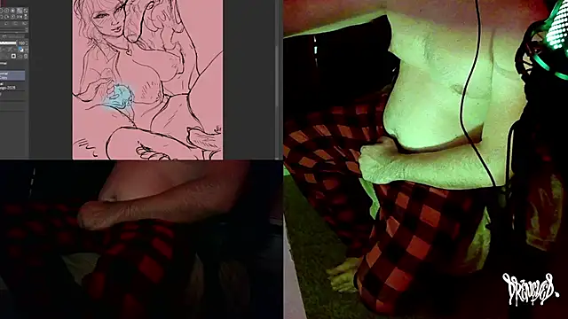 DrenchedArt online show from October 31, 2025, 1:39 am