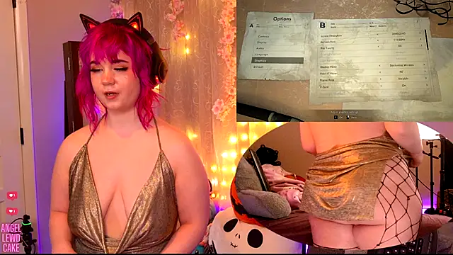 Angel-Lewd-Cake online show from September 20, 2025, 8:04 am