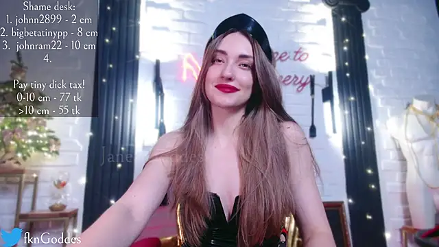 Snapshot of Jane_Goddess chatting on January 10, 2025, 6:38 pm Jane Goddess online show from January 10, 2025, 6:38 pm