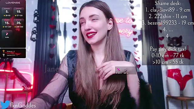 Snapshot of Jane_Goddess chatting on February 11, 2025, 7:16 pm Jane Goddess online show from February 11, 2025, 7:16 pm