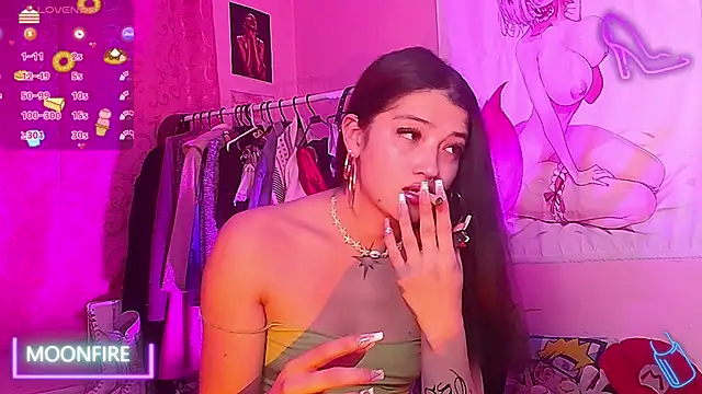 moonfiredancer online show from October 4, 2025, 8:12 am