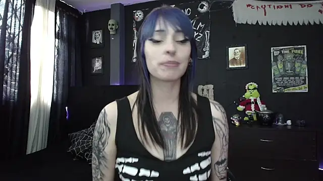 Snapshot of Goddess_Mortem chatting on January 7, 2025, 8:10 pm Goddess Mortem online show from January 7, 2025, 8:10 pm