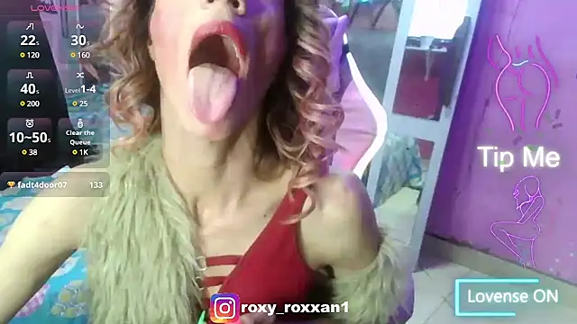 roxy roxxan online show from March 23, 2025, 3:21 am