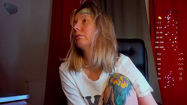 HunnyWifey online show from February 15, 2025, 4:36 am