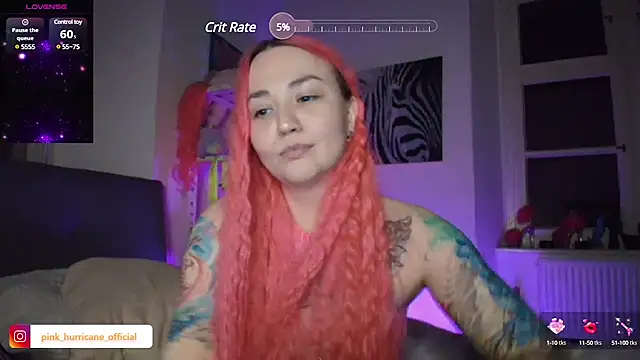 PinkHurricaneOfficial online show from February 9, 2025, 9:39 pm