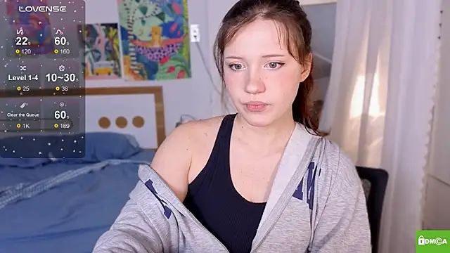 Snapshot of HanahCute chatting on November 21, 2025, 1:26 am HanahCute online show from November 21, 2025, 1:26 am