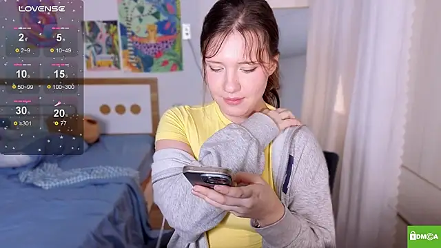 Snapshot of HanahCute chatting on November 23, 2025, 3:34 pm HanahCute online show from November 23, 2025, 3:34 pm