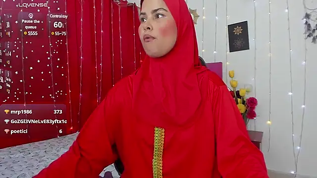 AishaAmin  online show from March 12, 2025, 5:07 pm