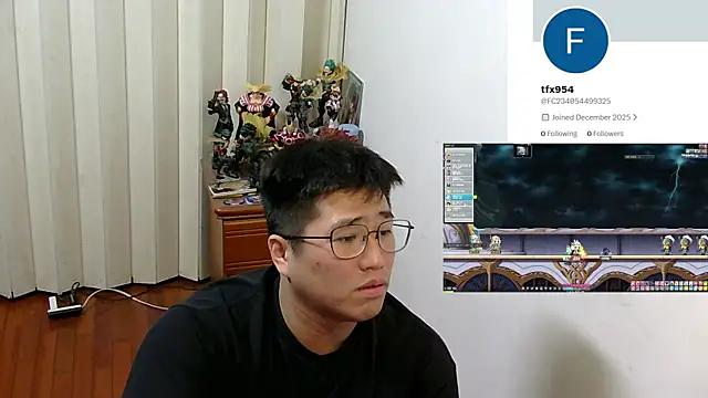 Snapshot of tfx954 chatting on December 13, 2025, 7:53 pm tfx954 online show from December 13, 2025, 7:53 pm