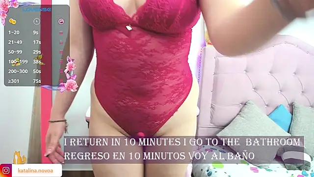 Katalina novoa online show from March 16, 2025, 4:30 am