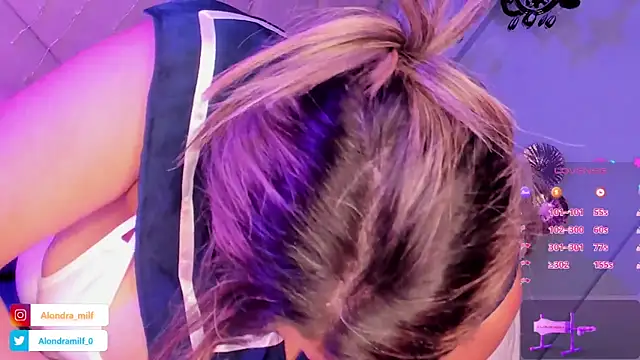 Snapshot of ALONDRAMILF chatting on February 5, 2025, 8:00 am ALONDRAMILF online show from February 5, 2025, 8:00 am