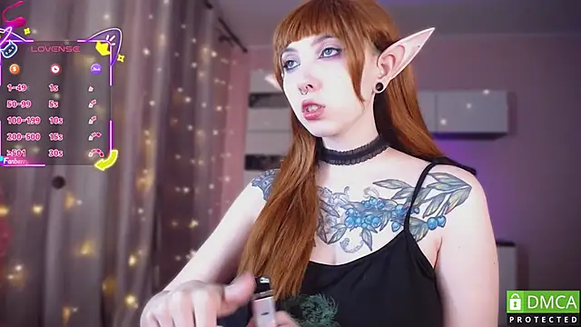 JustMeowGirl online show from October 27, 2025, 5:00 am