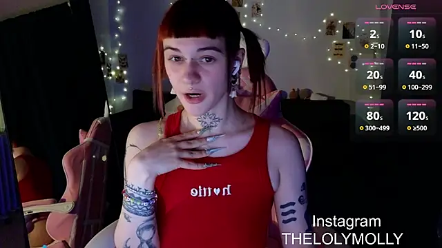 Snapshot of LolyMolli chatting on February 25, 2025, 6:09 pm LolyMolli online show from February 25, 2025, 6:09 pm