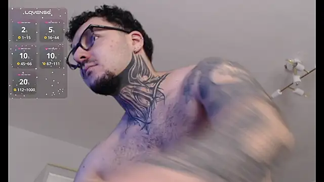 Snapshot of TattedCurls chatting on February 18, 2025, 2:38 am TattedCurls online show from February 18, 2025, 2:38 am