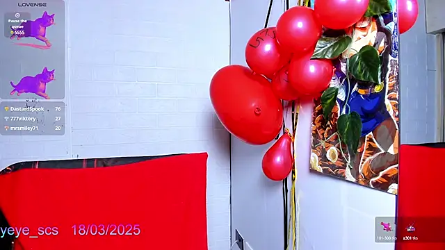 Snapshot of Yeye_scs chatting on March 18, 2025, 6:48 pm Yeye scs online show from March 18, 2025, 6:48 pm