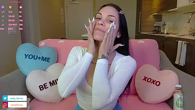 NattyFierros online show from January 20, 2025, 9:32 pm