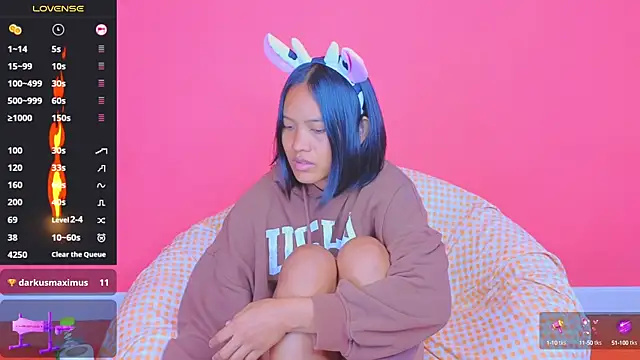 Snapshot of Natsu__ chatting on January 21, 2025, 2:43 am Natsu online show from January 21, 2025, 2:43 am