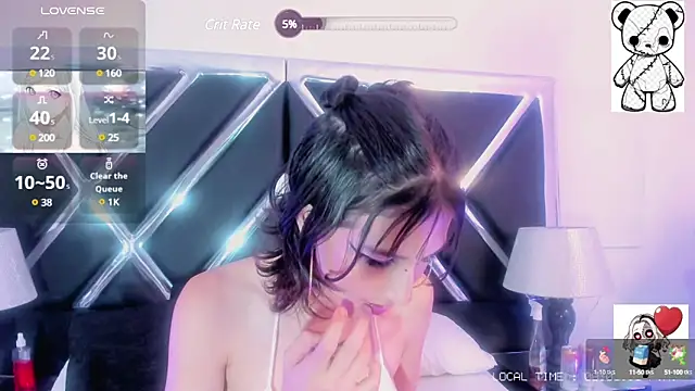 Naomi-Haruno online show from March 13, 2025, 1:10 am